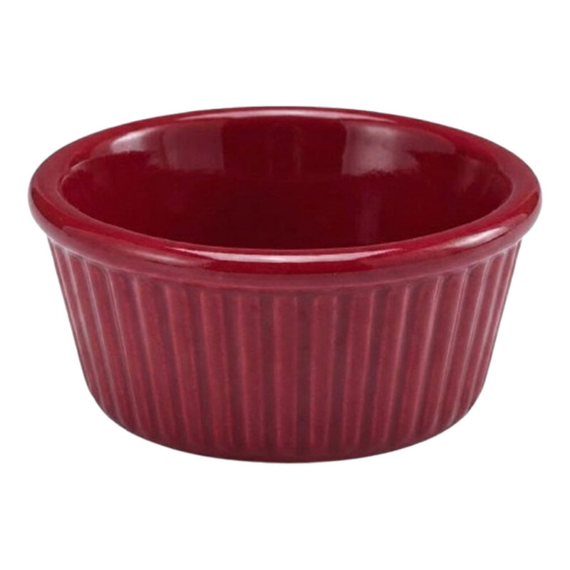 Zicco K-2011 Mini Sosluk Reçellik, Yuvarlak, Kırmızı, 5x2.5 cm - Zicco