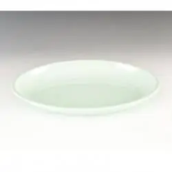 Zicco K-2036 Teşhir Tabağı, Oval Form, Melamin, Beyaz, 48x34x5.5 cm - 1
