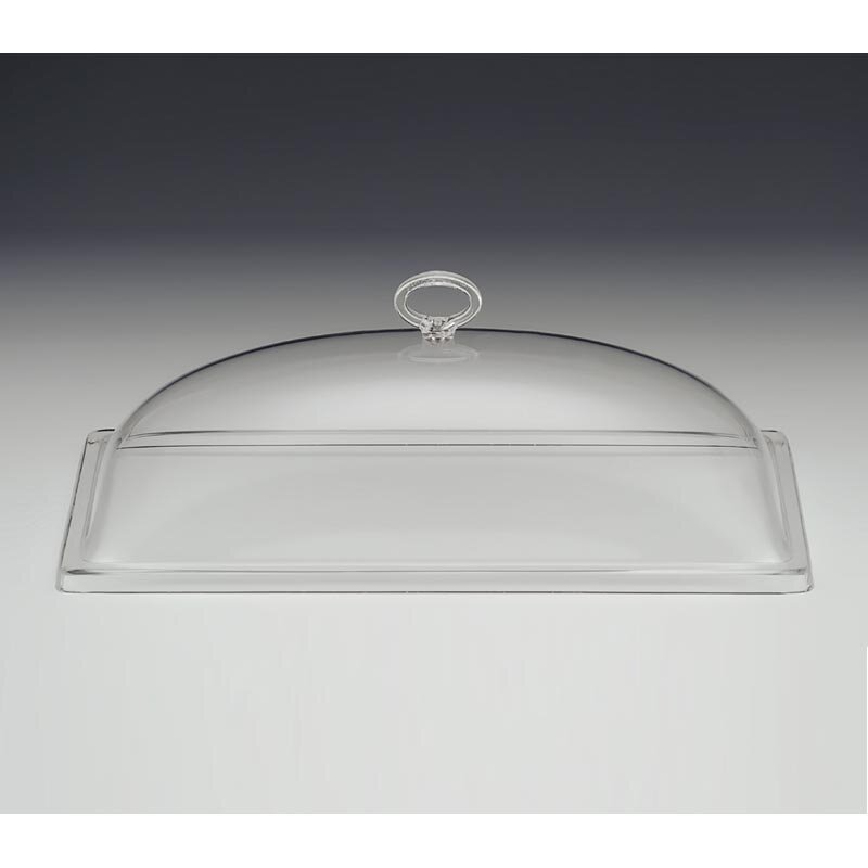 Zicco K-2044 Akrilik Tepsi Kapağı, Dikdörtgen, Şeffaf, 18x35 cm - Zicco