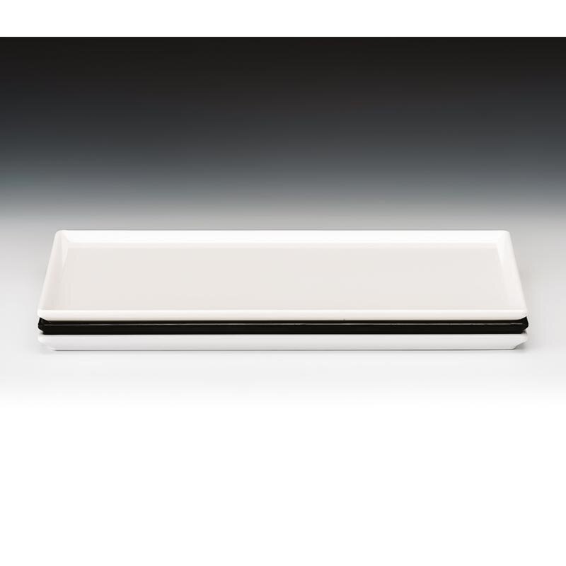 Zicco K-2044 Teşhir Tabağı, Melamin, Mavi, 18x35 cm - Zicco