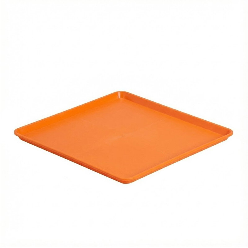 Zicco K-2060 Teşhir Tabağı, Minimal Tasarım, Melamin, Turuncu, 29x29 cm - Zicco