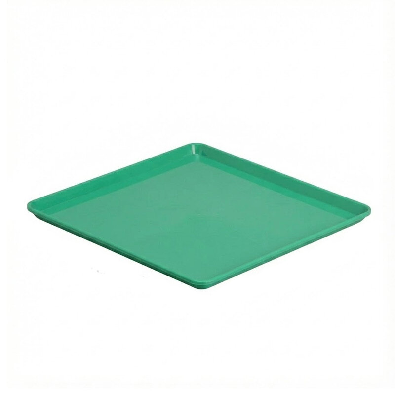 Zicco K-2060 Teşhir Tabağı, Minimal Tasarım, Melamin, Yeşil, 29x29 cm - Zicco