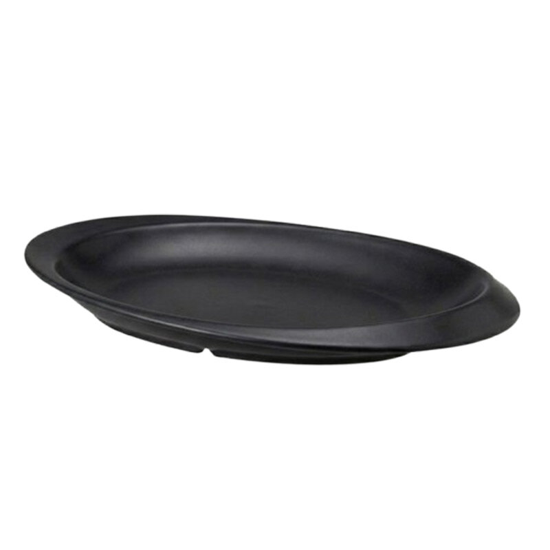 Zicco K-2200 Teşhir Tepsisi, Kayık Model, Melamin, Siyah, 26x40x4 cm - Zicco