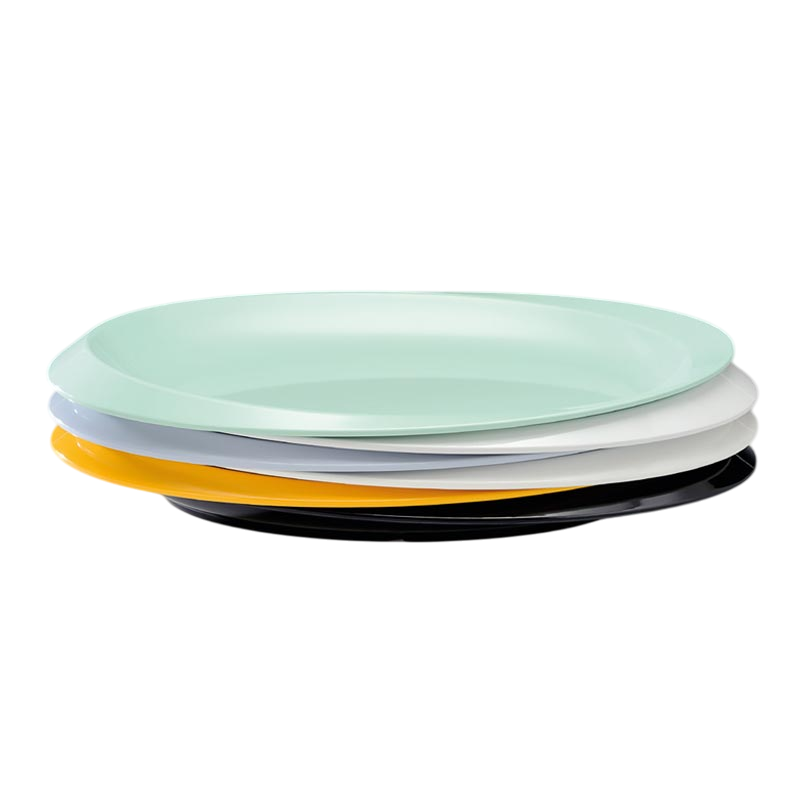 Zicco K-2250 Teşhir Tepsisi, Kayık Model, Melamin, Kırmızı, 31x47x4 cm - Zicco (1)