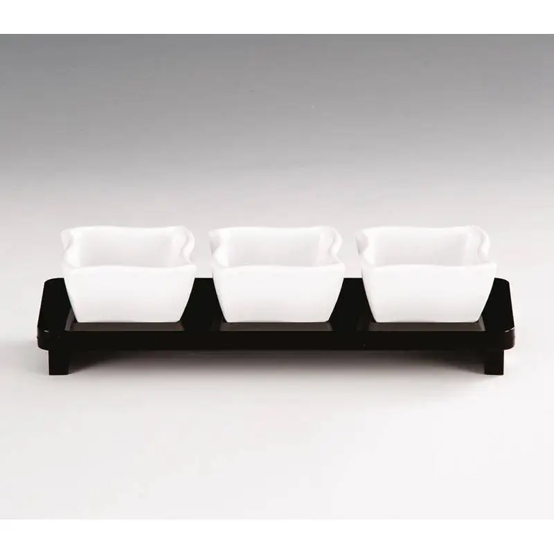 Zicco K-3006 Sosluk Servis Standı, 3'lü Set, 24x8x6 cm - 1