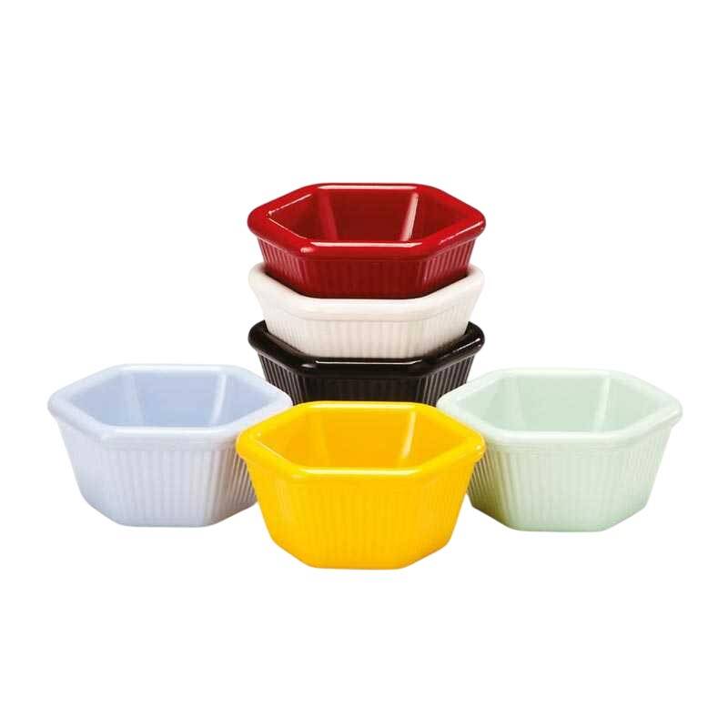 Zicco K-4006 Mini Sosluk Reçellik, Altıgen, Sarı, 7x3 cm - 1