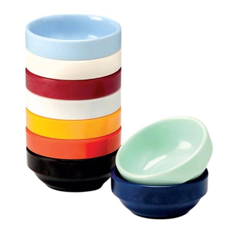 Zicco K-5000 Yuvarlak Mini Sosluk Reçellik, Turuncu, 7x3 cm - 1