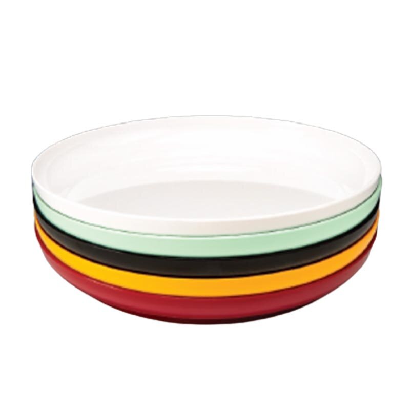 Zicco K-5347 Teşhir Sunum Tabağı, Melamin, Kırmızı, 39x5 cm - Zicco