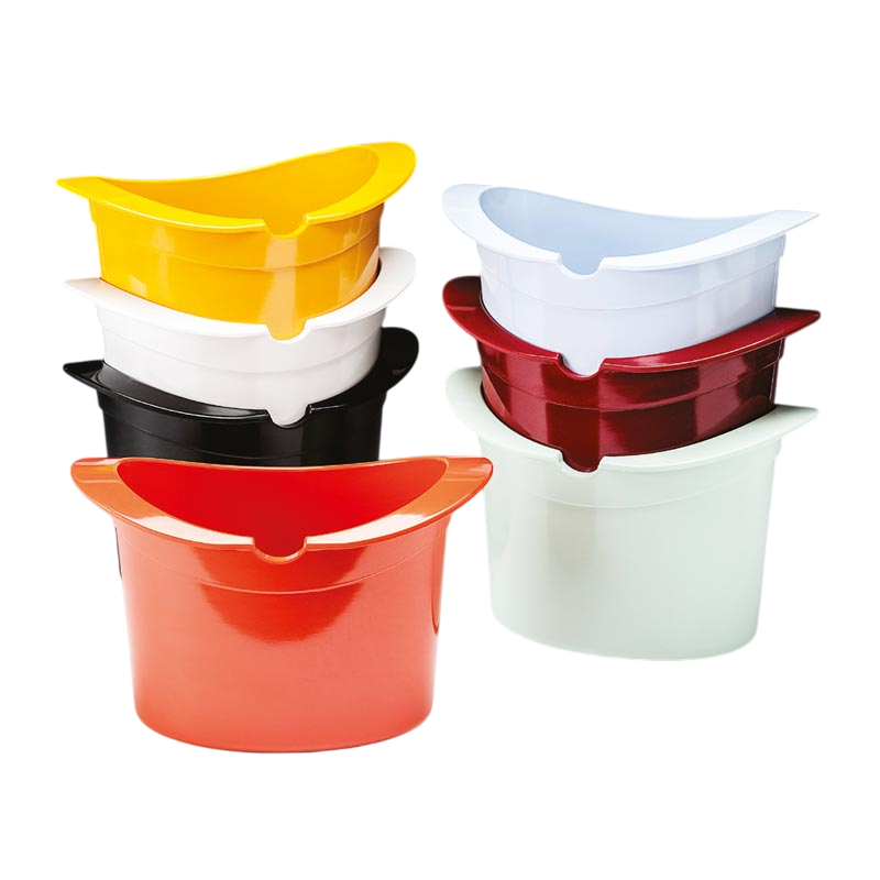 Zicco K-631 Derin Sosluk, Melamin, Kırmızı, 15x24x15.5 cm - Zicco