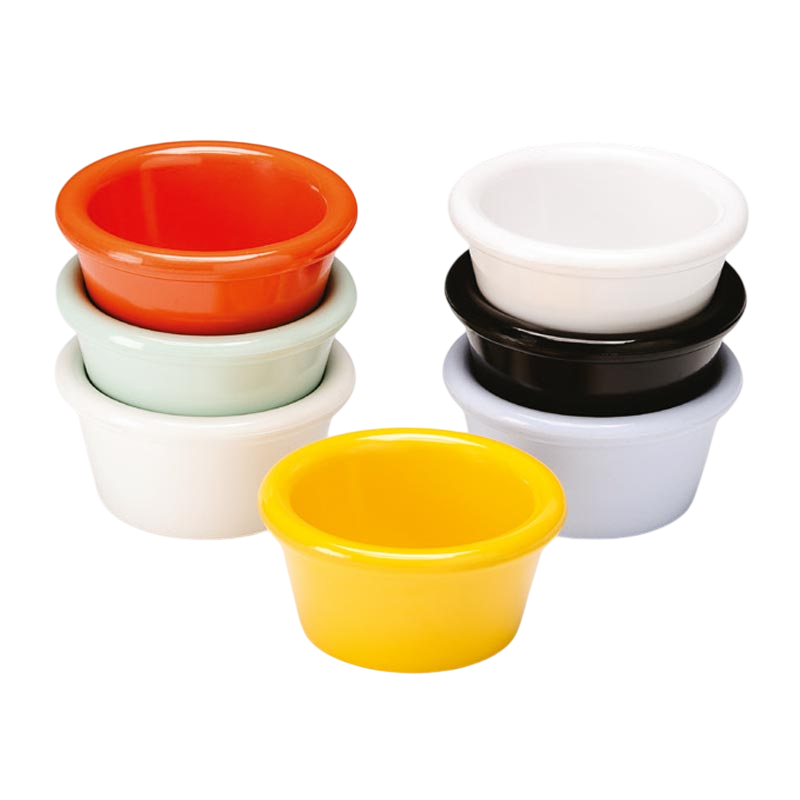 Zicco K-7511 Mini Sosluk Reçellik, Melamin, Turuncu, 7x3.5 cm - 1