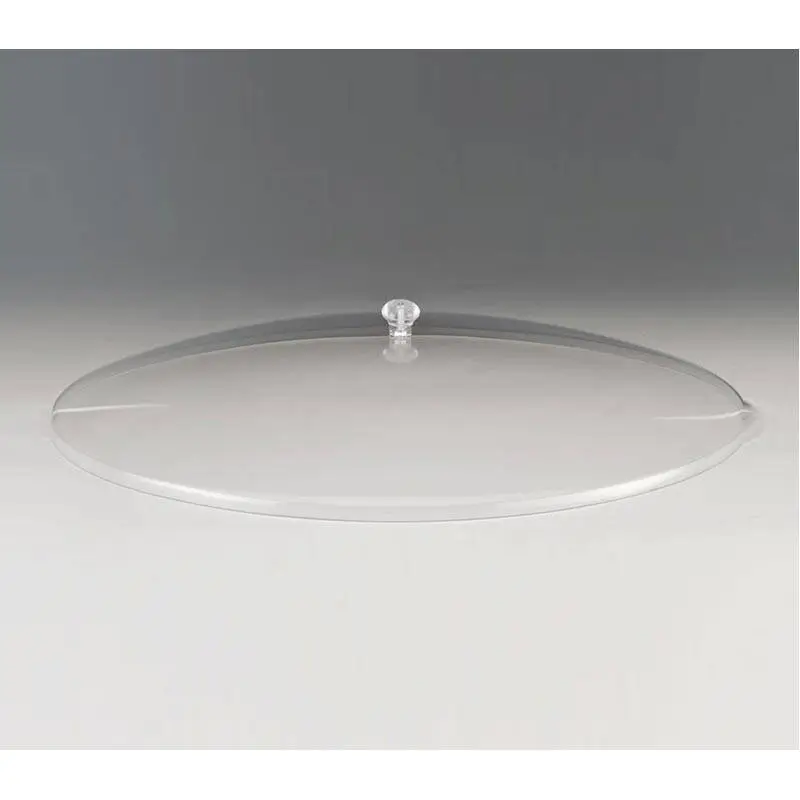 Zicco K-883 Teşhir Kapak, Oval Form, Akrilik, Şeffaf, 55x39 cm - 1