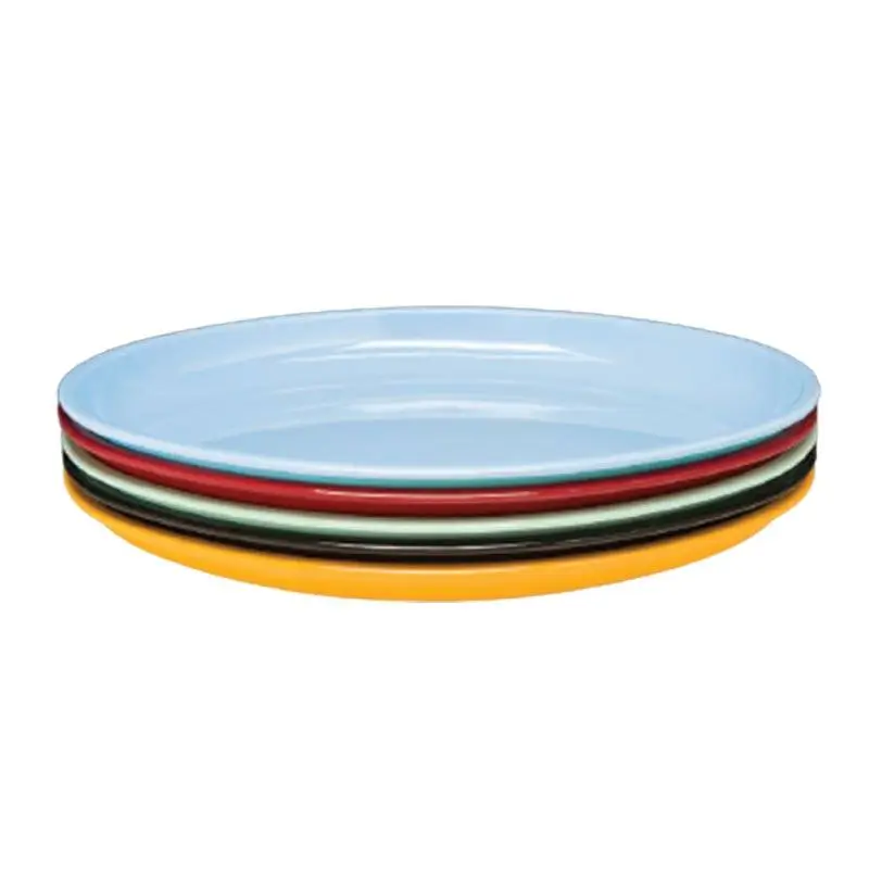 Zicco K-883 Teşhir Tabağı, Oval Form, Melamin, Sarı, 55x39x6 cm - 1