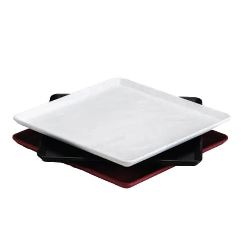 Zicco K-9250 Teşhir Sunum Tepsisi, Taş Model, Melamin, Krem, 29x29 cm - 3