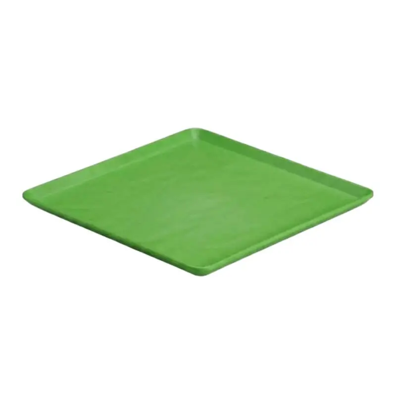 Zicco K-9250 Teşhir Sunum Tepsisi, Taş Model, Melamin, Yeşil, 29x29 cm - 1