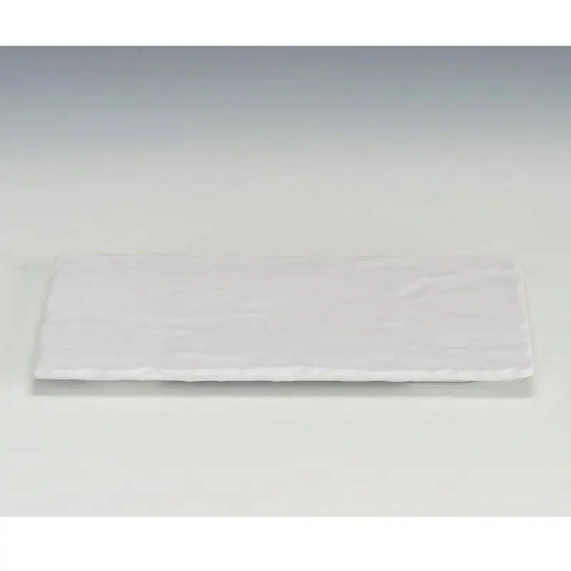 Zicco K-9450 Teşhir Tabağı, Taş Model, Melamin, Beyaz, 16.5x30 cm - 1