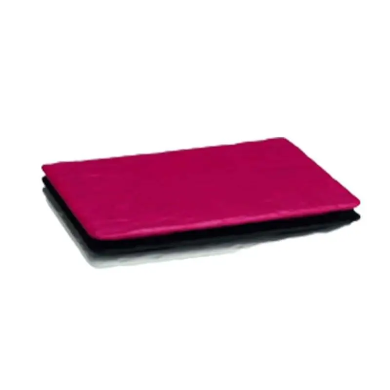 Zicco K-9500 Taş Model Teşhir Tabağı, Melamin, Kırmızı, 26x32 cm - 1