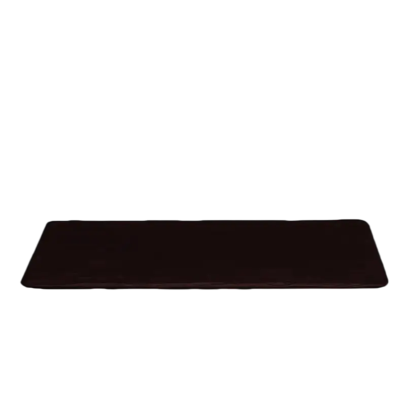Zicco K-9550 Teşhir Sunum Tabağı, Taş Model, Mat Melamin, Turuncu, 32x52 cm - 1