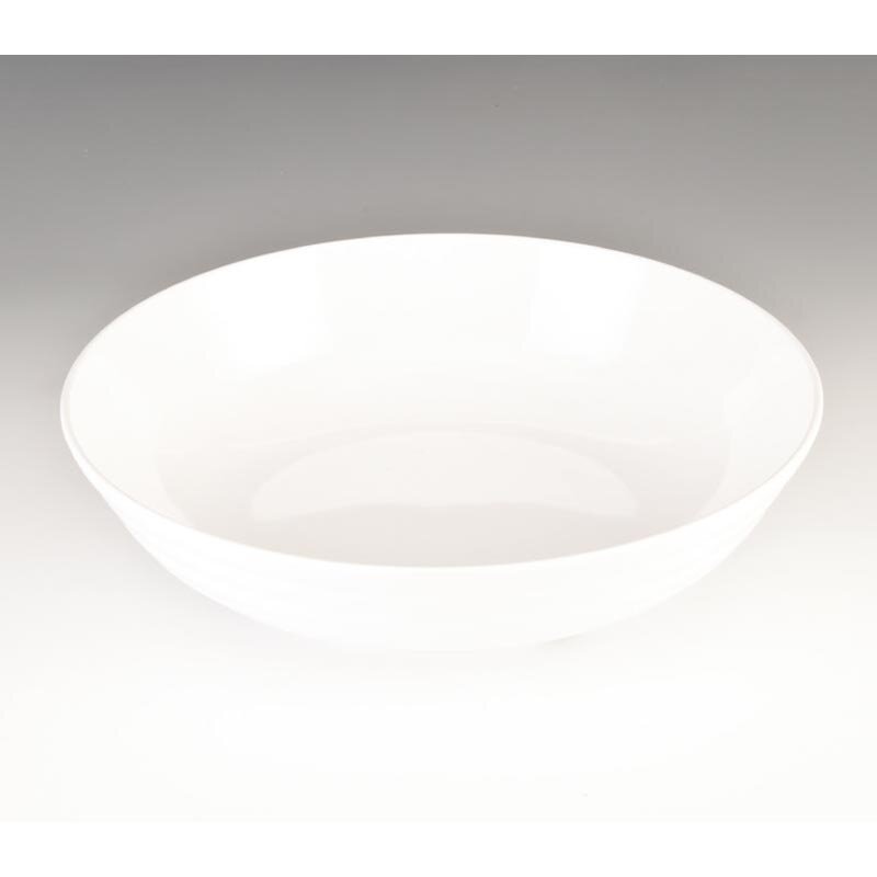 Zicco K-993 Teşhir Tabağı, Melamin, Beyaz, 33.5x9 cm - Zicco