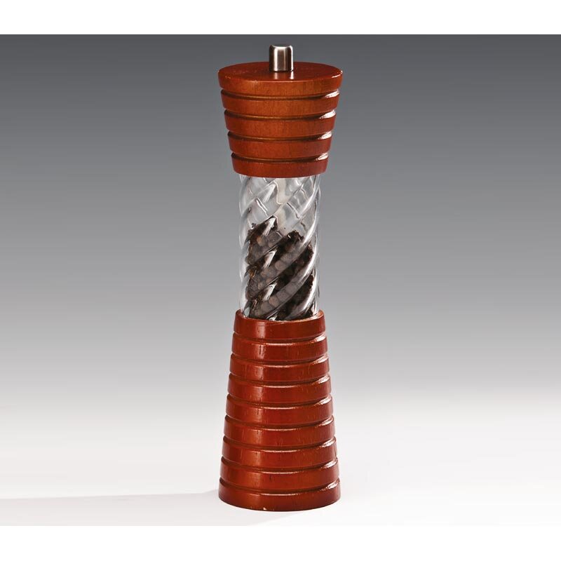 Zicco LH-18B Ahşap ve Akrilik Tuz Biber Değirmeni, 21.5cm - Zicco