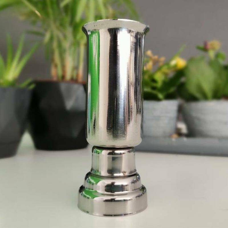 Zicco OME-609 Çelik Jigger, Barmenlere Özel, Gümüş Renk, 3/5 cl - 2