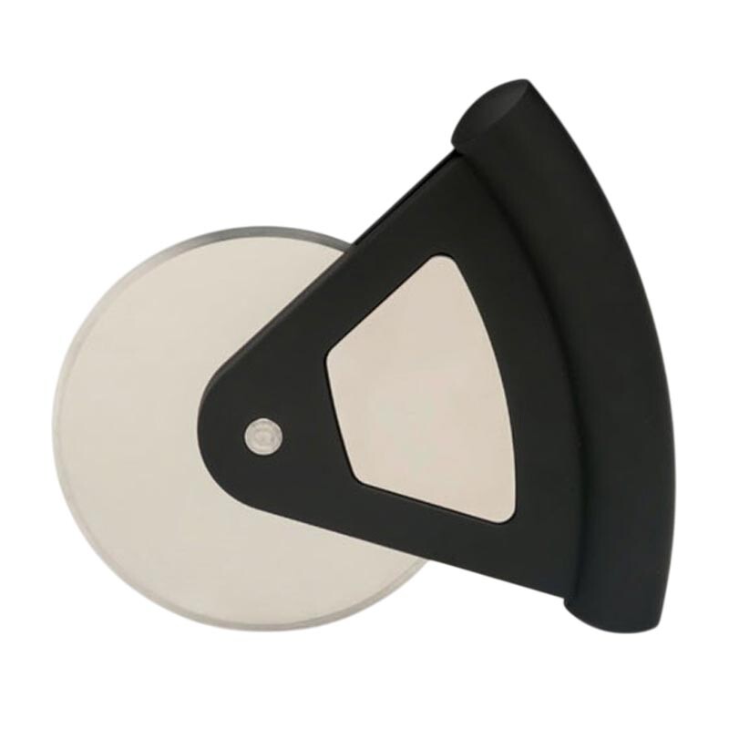 Zicco OMEZ-01 Avuç İçi Siyah Saplı Pizza Kesici, Profesyonel - Zicco