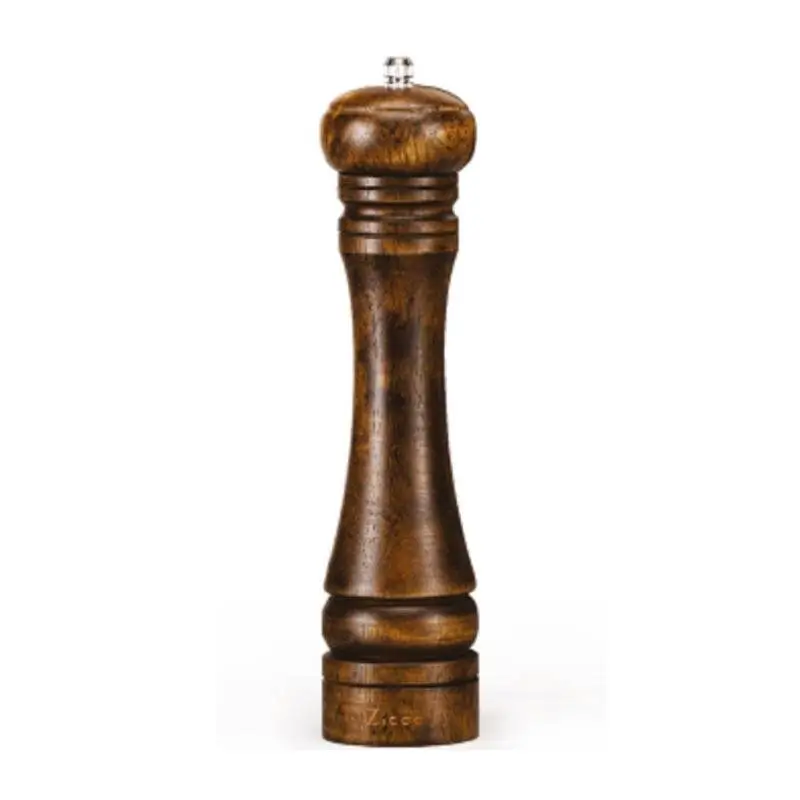 Zicco P-001 Karabiber Değirmeni, Seramik Mekanizmalı, Ahşap, 31.5 cm - 1