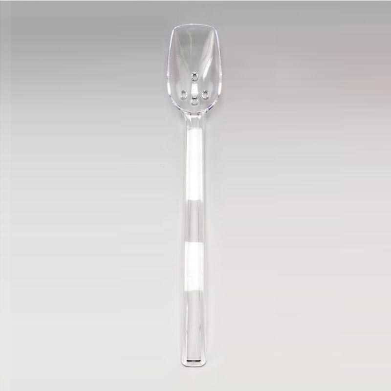 Zicco P-004 Zeytin ve Salata Kaşığı, Polikarbon, Şeffaf, 6.5 cm - 1