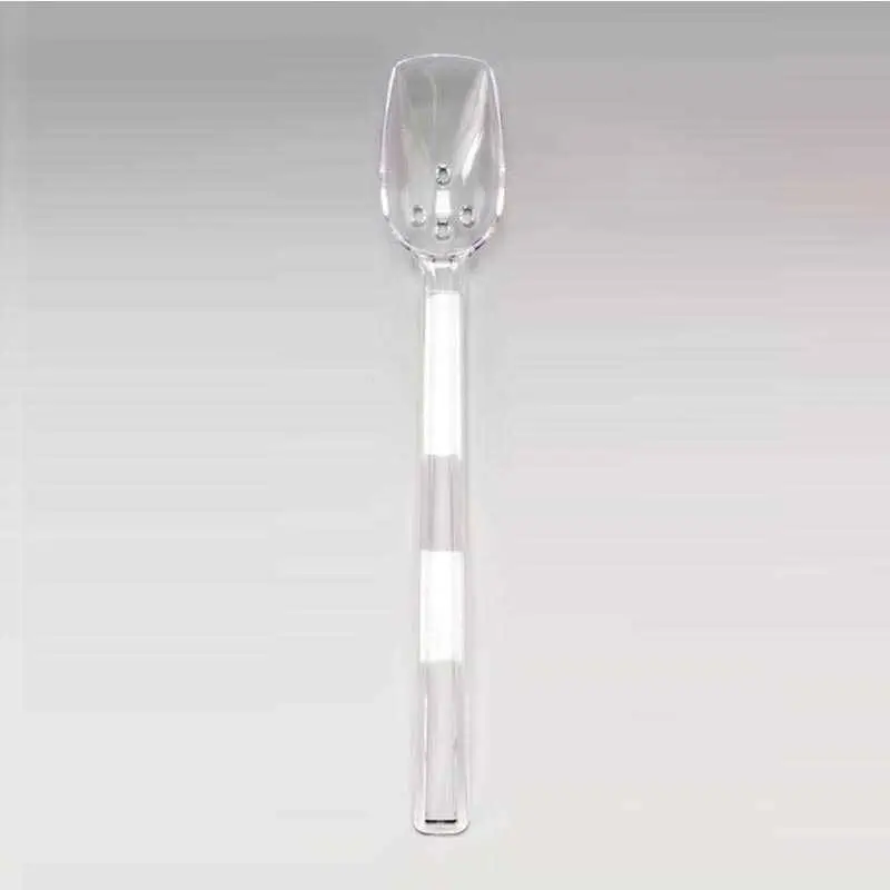 Zicco P-004 Zeytin ve Salata Kaşığı, Polikarbon, Şeffaf, 26.5 cm - 1