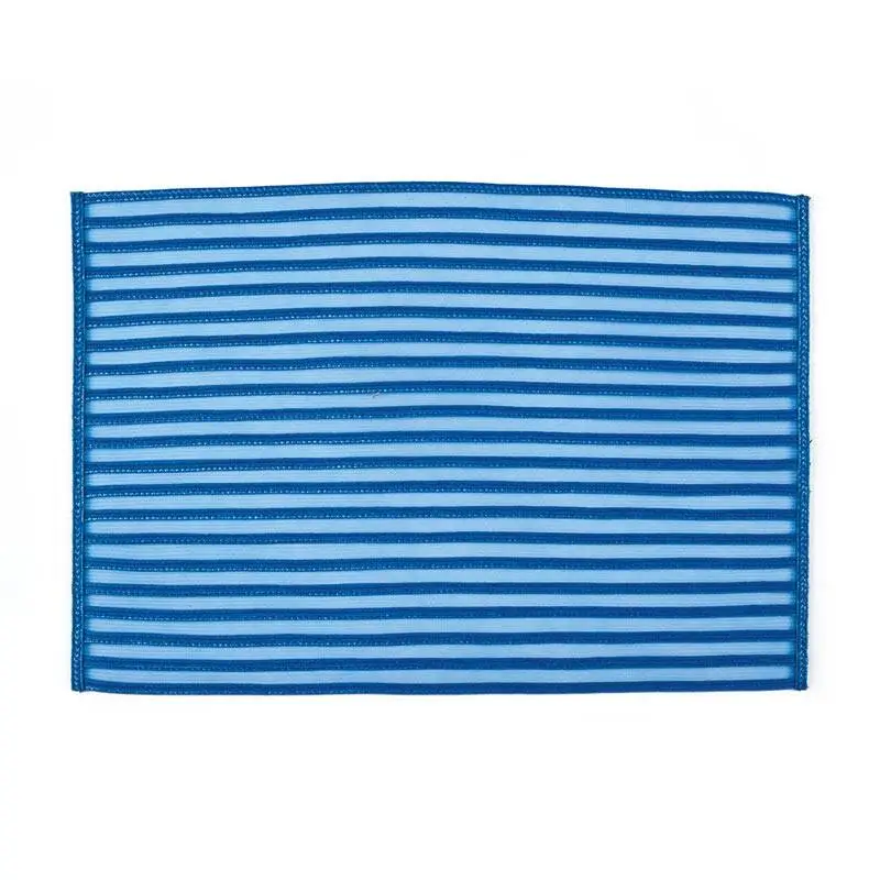 Zicco P-25 Dekoratif Amerikan Servis, Plastik Örgülü, Mavi, 30x45 cm - 1