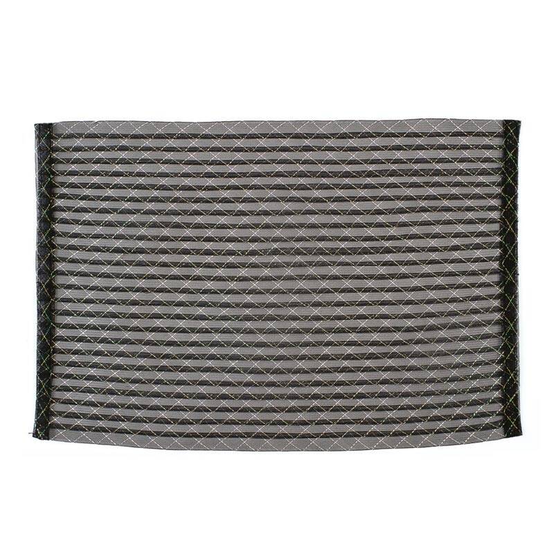 Zicco P-25 Dekoratif Amerikan Servis, Plastik Örgülü, Siyah, 30x45 cm - 1