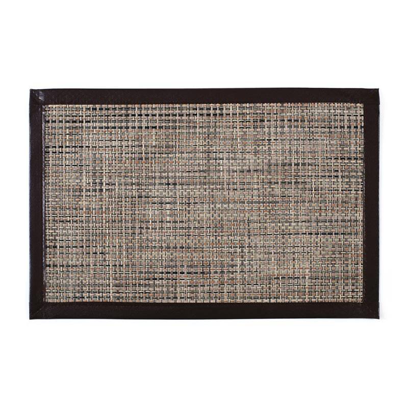 Zicco P-261068 Dekoratif Amerikan Servis, Deri Çerçeveli, 30x45 cm - 1