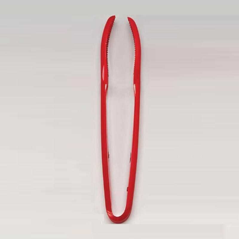 Zicco PDF-3077 Çok Amaçlı Maşa, Kaydırmaz Tutuş, Polikarbon, Kırmızı, 18 cm - Zicco