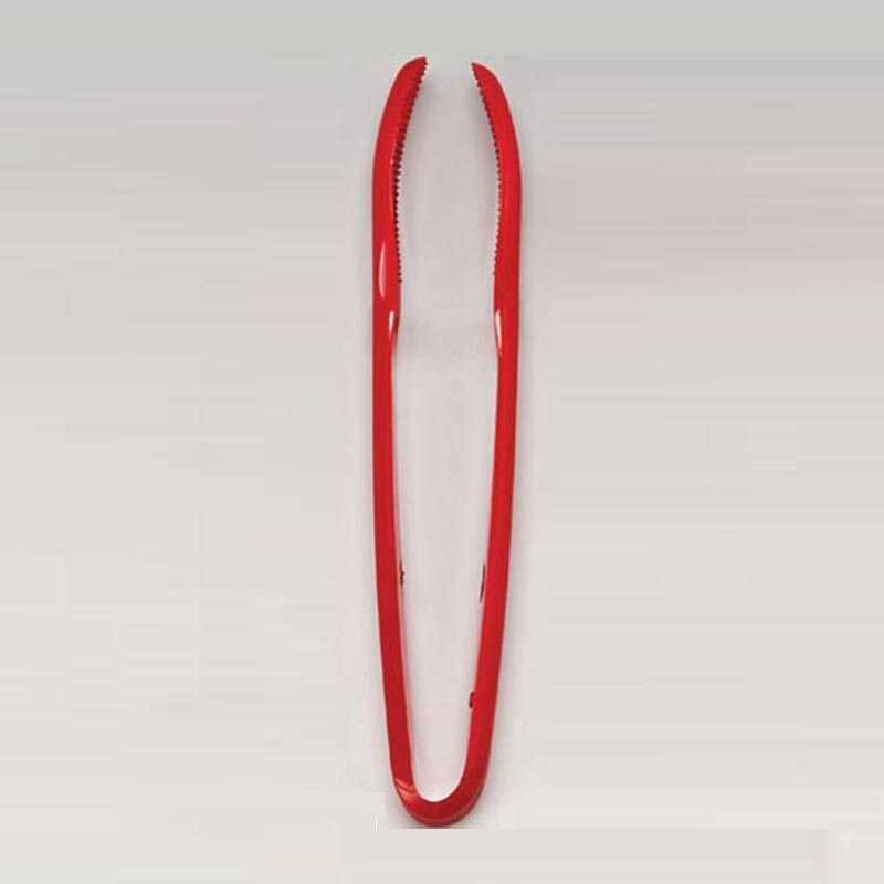 Zicco PDF-3077 Çok Amaçlı Maşa, Kaydırmaz Tutuş, Polikarbon, Kırmızı, 18 cm - 1