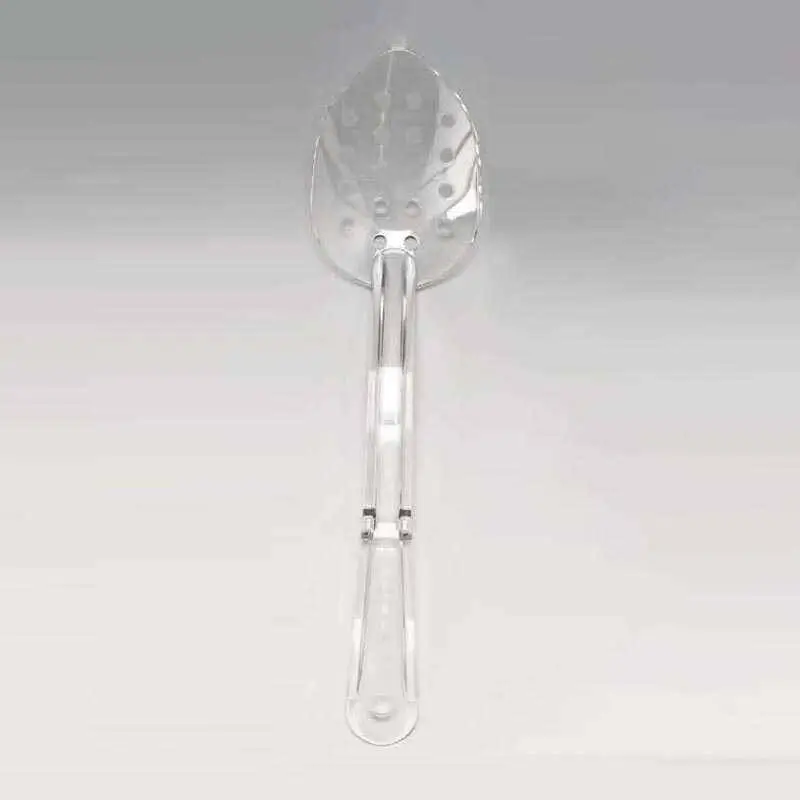 Zicco PDF-322 Delikli Servis Kaşığı, Polikarbon, Şeffaf, 31 cm - 1