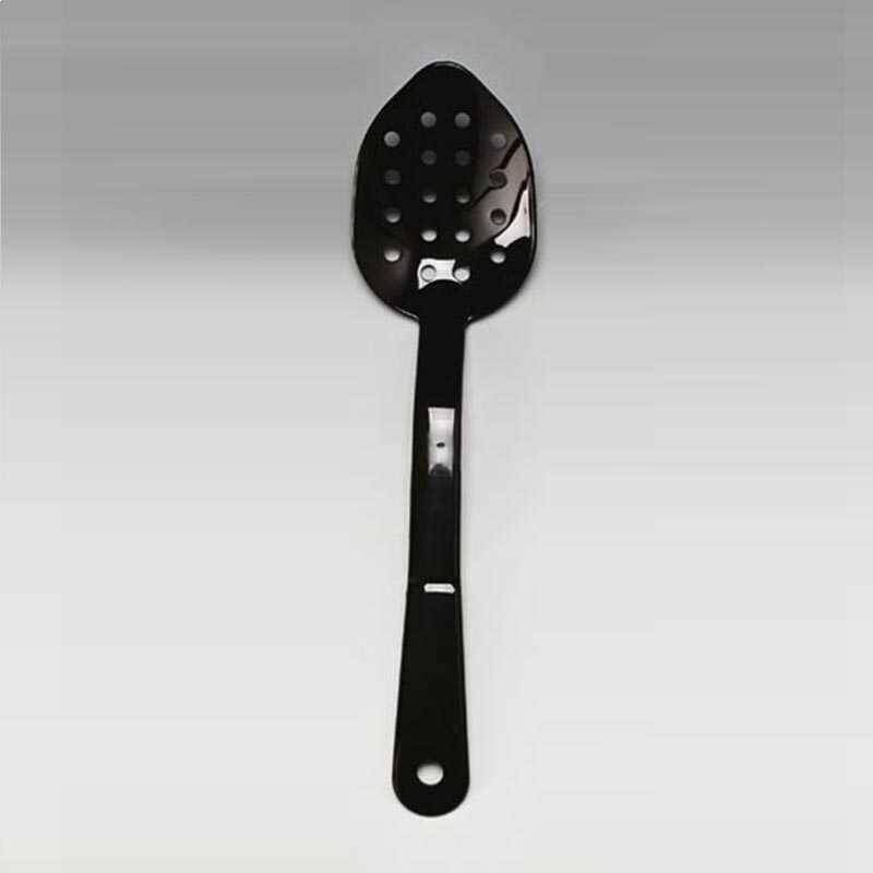 Zicco PDF-322 Delikli Servis Kaşığı, Polikarbon, Siyah, 31 cm - 1