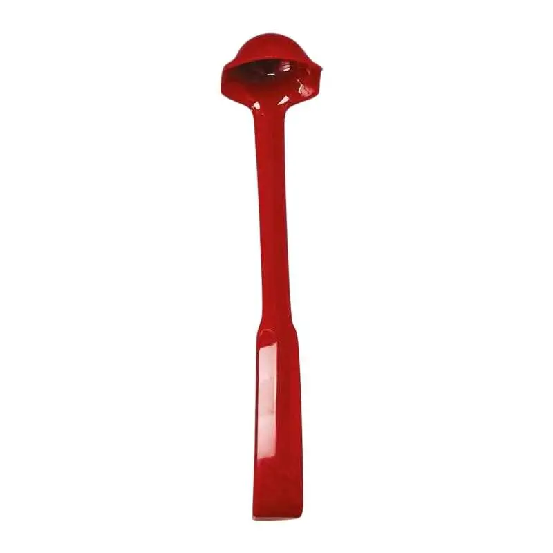 Zicco PDF-340 Çift Taraflı Sos Kepçesi, Polikarbon, Kırmızı, 27 cm - 1