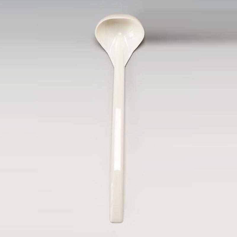 Zicco PDF-350 Çift Taraflı Sos Kepçesi, Polikarbon, Beyaz, 25 cm - 1