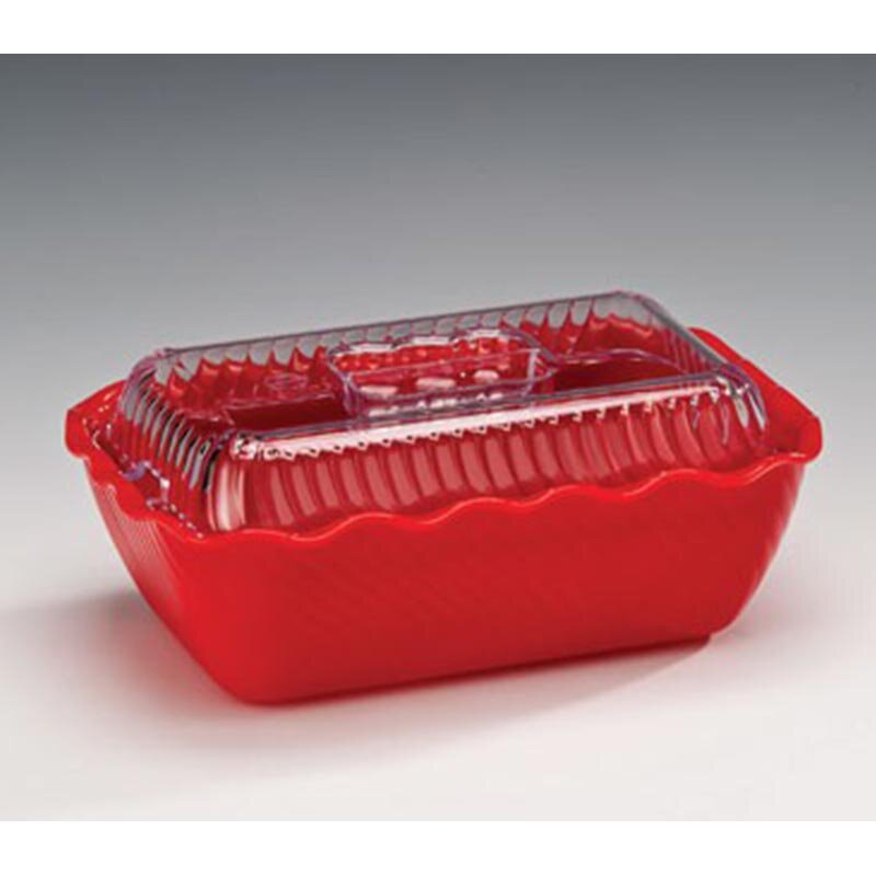 Zicco PDFVB Kapaklı Küvet, Kırmızı, 17x26 cm - Zicco