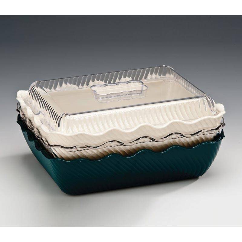 Zicco PDFVB Şeffaf Kapaklı Küvet, 27x34 cm - 1