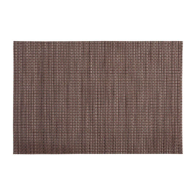 Zicco PM-44001 Plastik Örgülü Amerikan Servis, Dikdörtgen, Kahverengi, 30x45 cm - Zicco