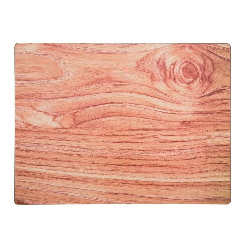 Zicco PM-76014 MDF Amerikan Servis, Ağaç Desenli, 30x40 cm - Zicco