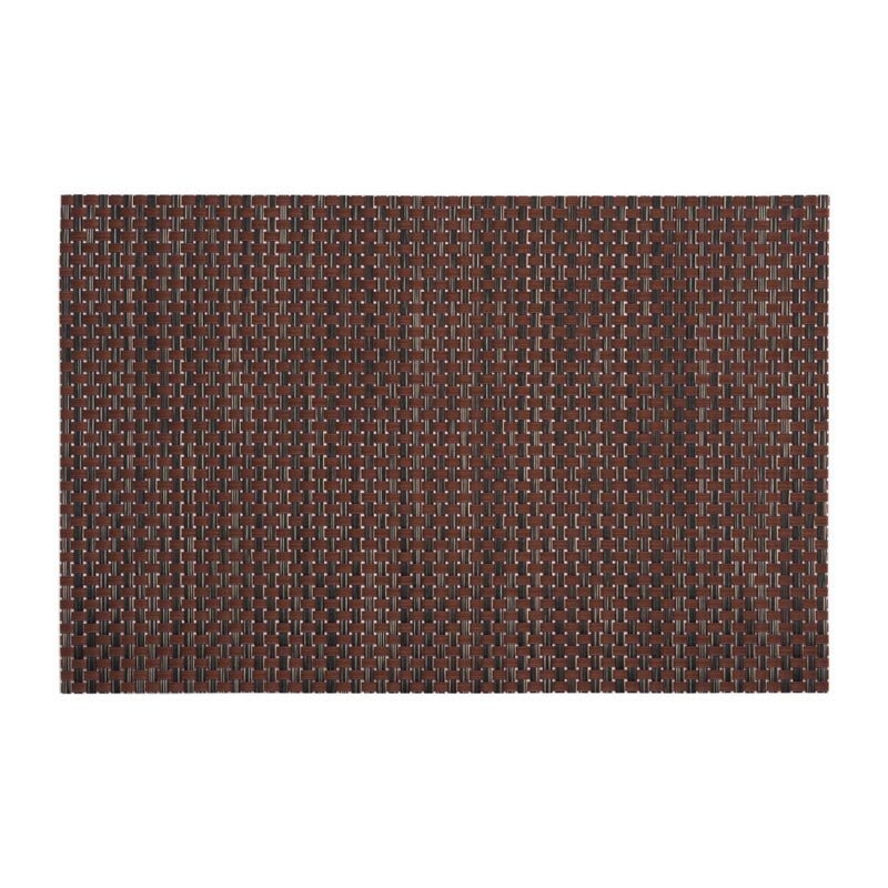 Zicco PM-88003 Amerikan Servis, Plastik Örgülü, Koyu Kahverengi, 30x45 cm - Zicco