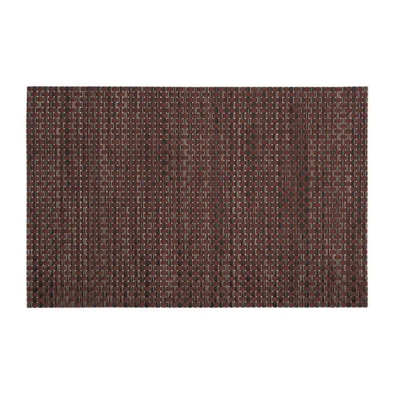Zicco PM-88003 Amerikan Servis, Plastik Örgülü, Koyu Kahverengi, 30x45 cm - 1