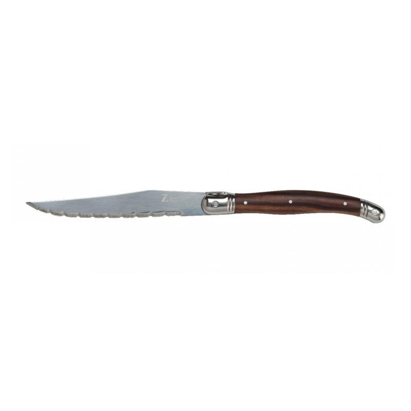 Zicco RSH-01 Steak Bıçağı, Koyu Kahverengi, 23 cm - Zicco