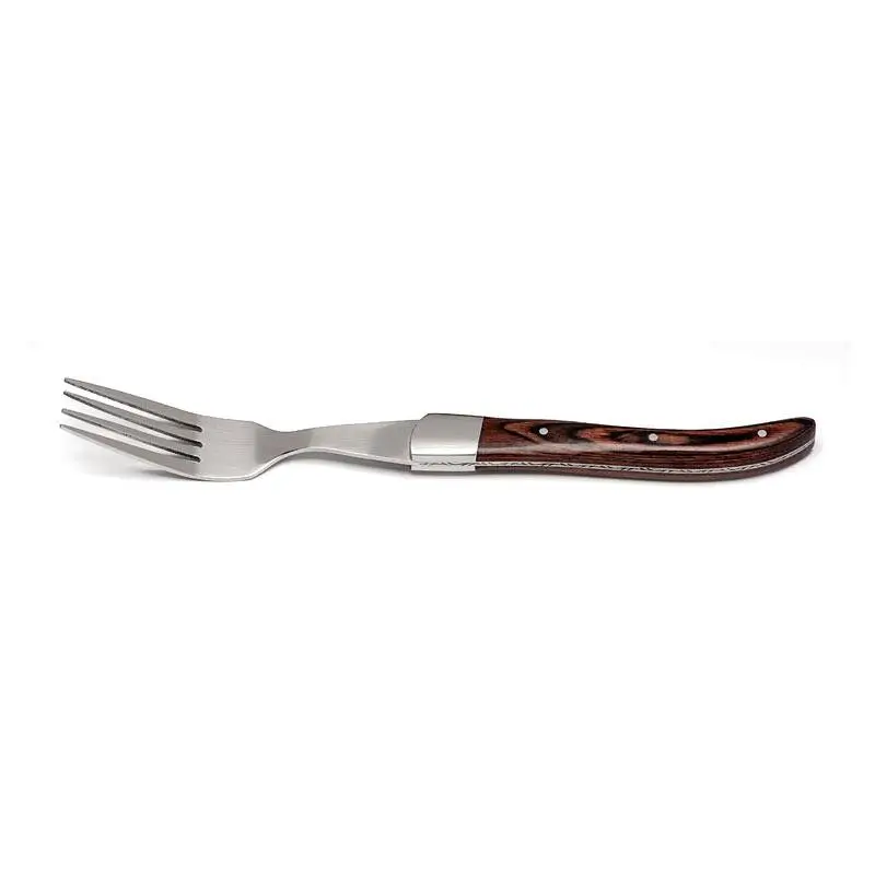 Zicco ST-02 Steak Çatal, Koyu Kahverengi, 22.5 cm - 1