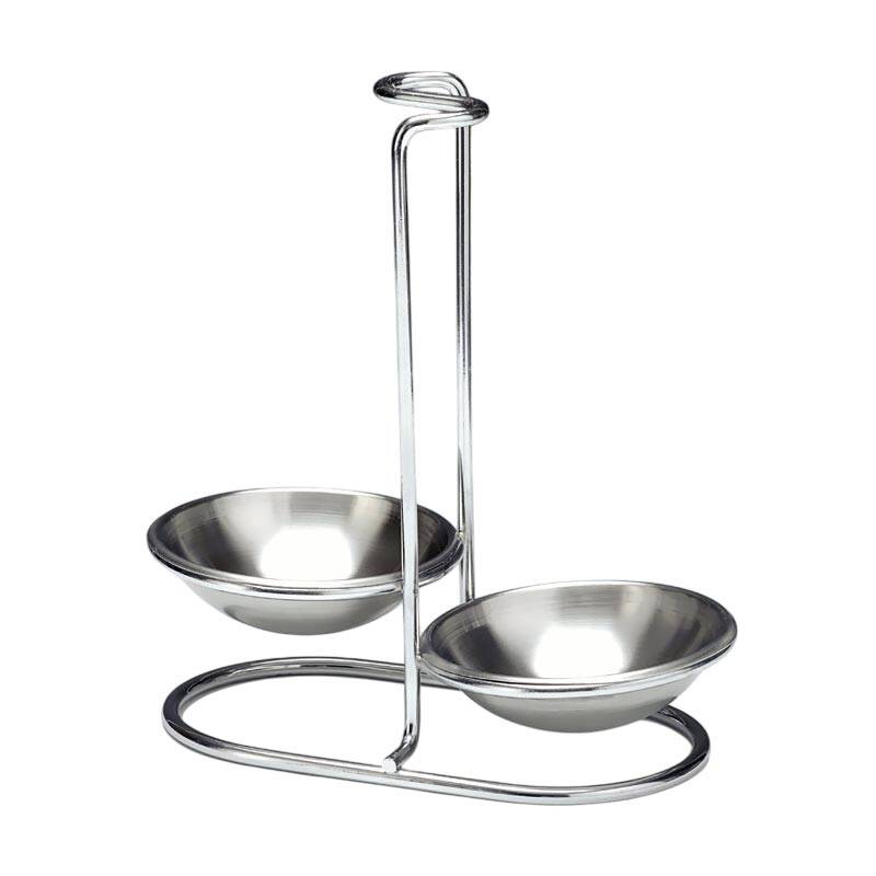 Zicco TKJ-3 Kaşıklık Standı, 2'li, Gümüş Renk - 1