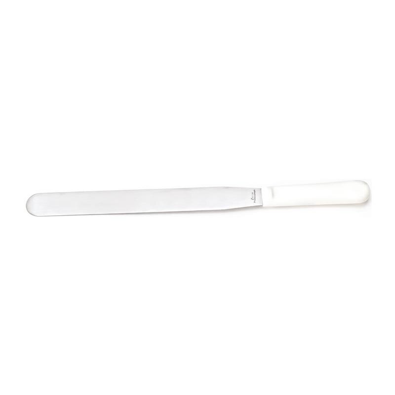 Zicco TY-177GP Pasta Spatula, Plastik Saplı, Beyaz, 30.5 cm - Zicco