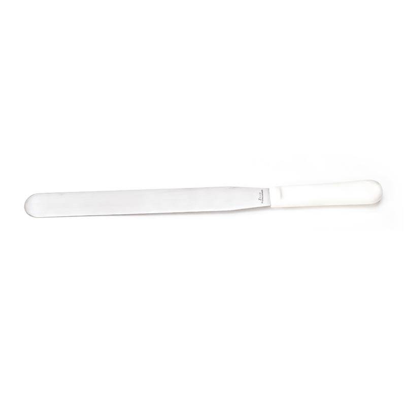 Zicco TY-177GP Pasta Spatula, Plastik Saplı, Küçük Boy, Beyaz, 15 cm - 1