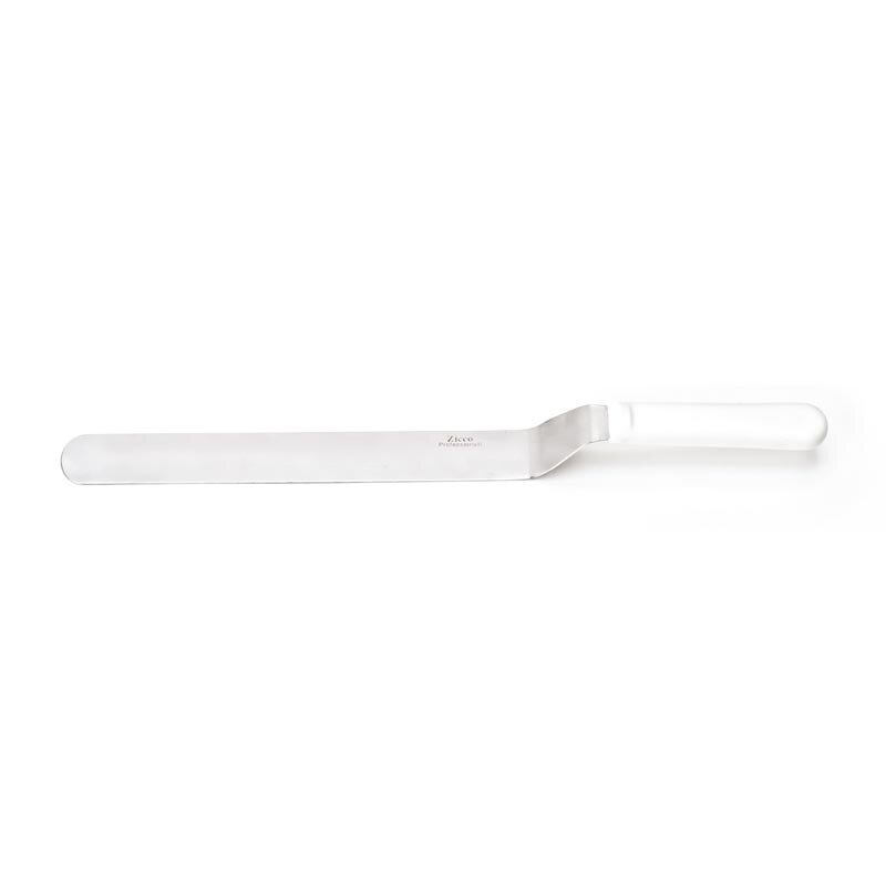 Zicco TY-178HP Belli Pasta Spatula, Plastik Saplı, Beyaz, 30.5 cm - Zicco
