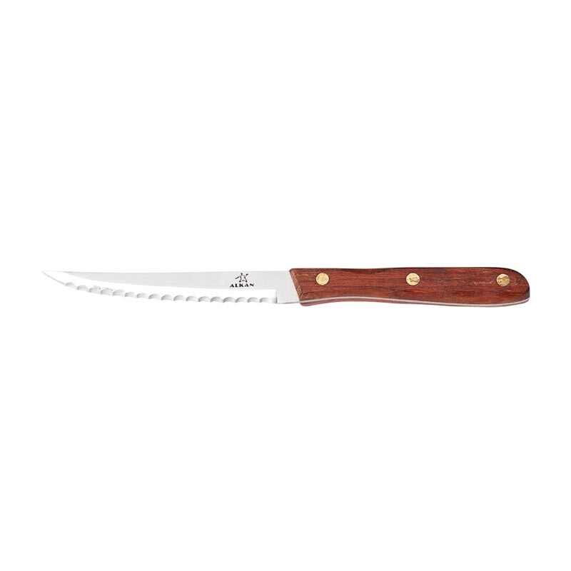Zicco TY-211 Steak Bıçak, Gül Saplı, Profesyonel, 22 cm - Zicco